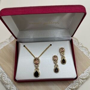 Matching Necklace and Earring Set